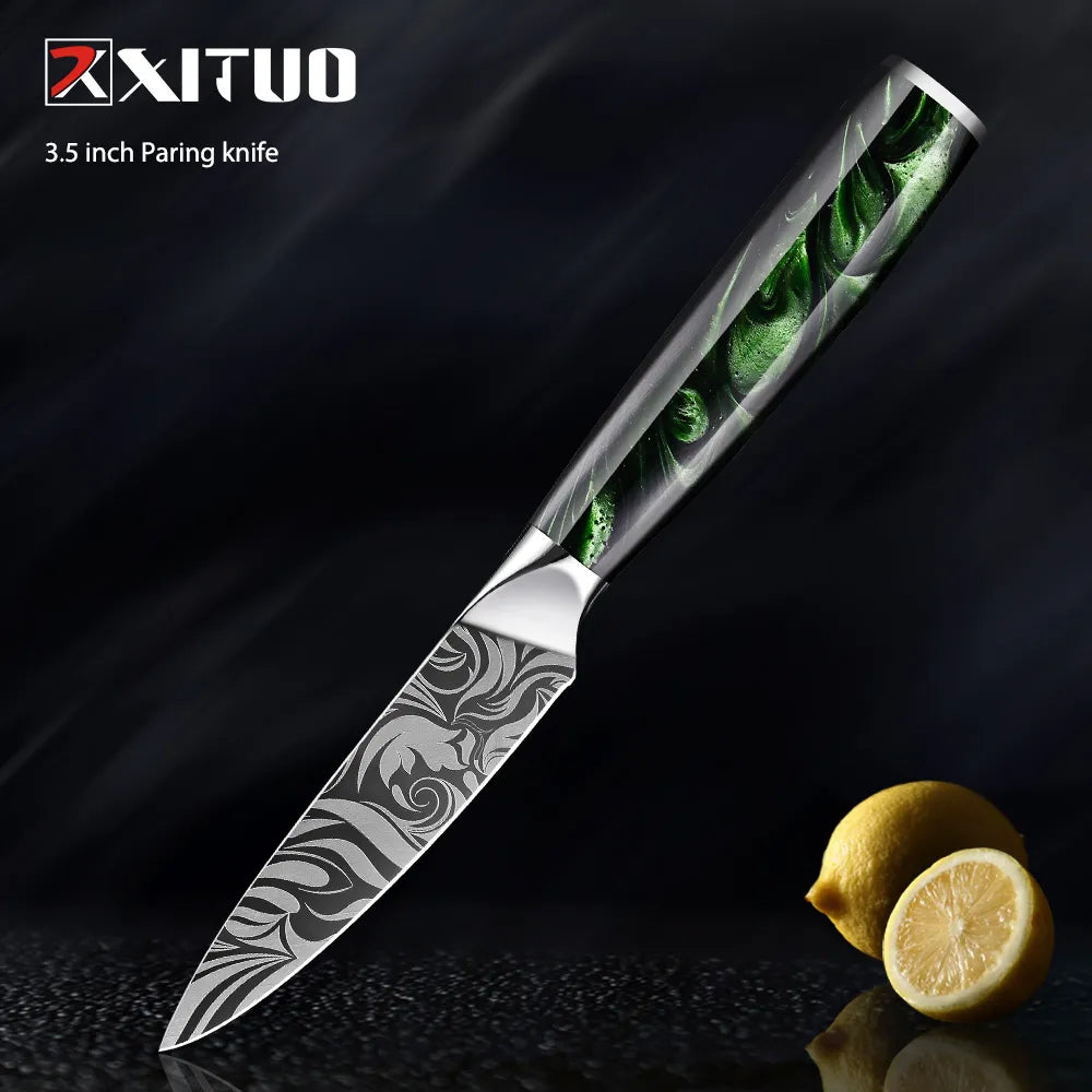 Emerald Edge Master Knife Set