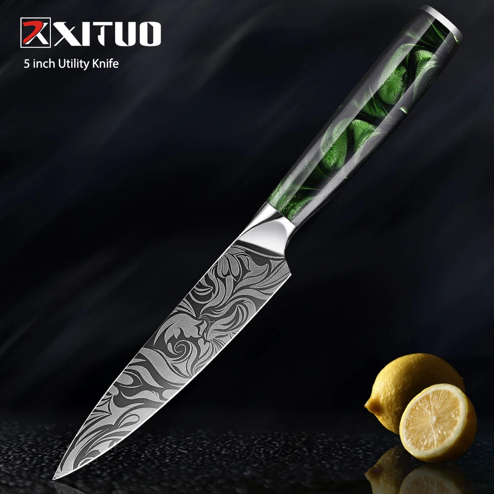 Emerald Edge Master Knife Set