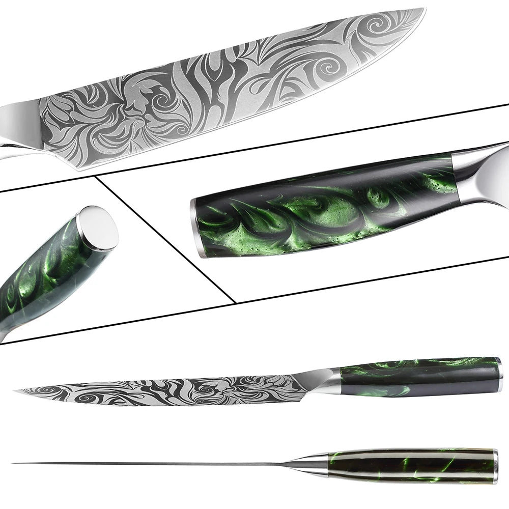 Emerald Edge Master Knife Set