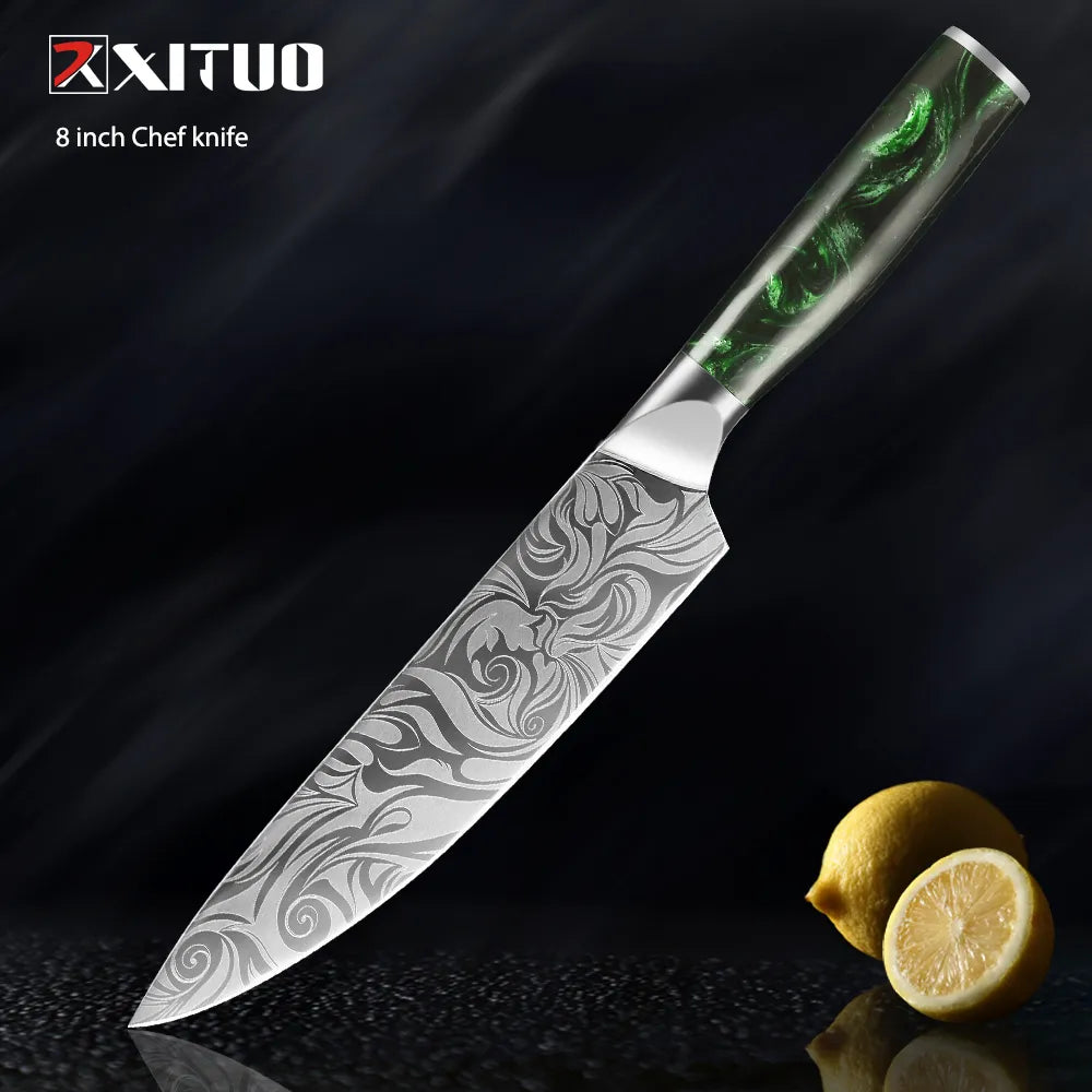 Emerald Edge Master Knife Set